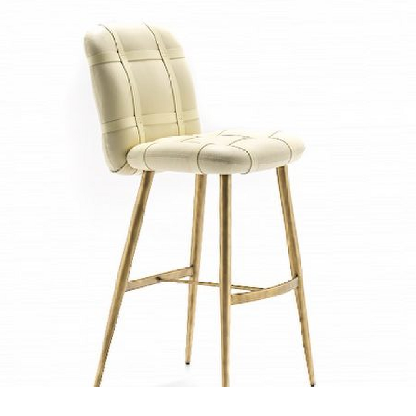 Leather Strapped Bar Stool | Fasem Avion | Italianfurniture.com