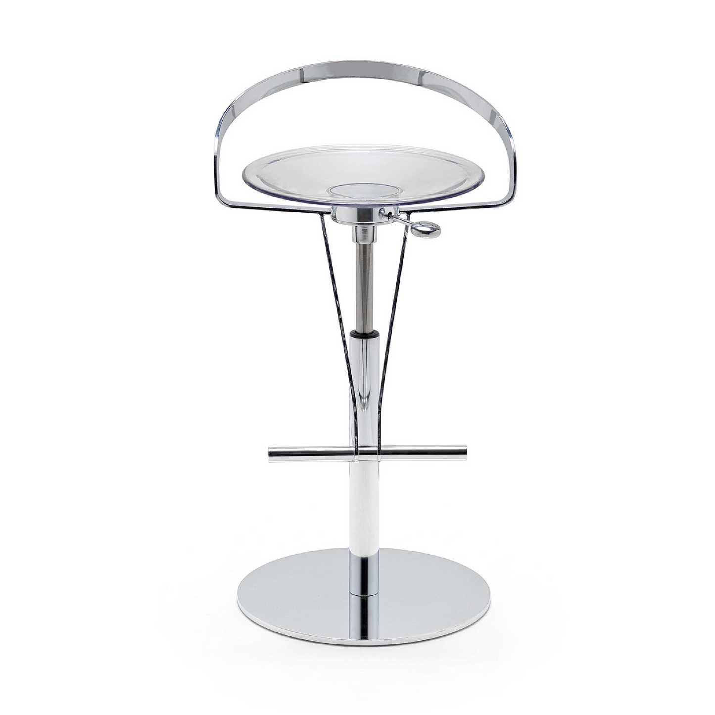 Round-Based Swivel Bar Stool | Fasem Cayman | ItalianFurniture.com