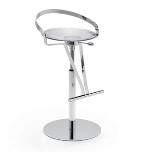 Round-Based Swivel Bar Stool | Fasem Cayman | ItalianFurniture.com