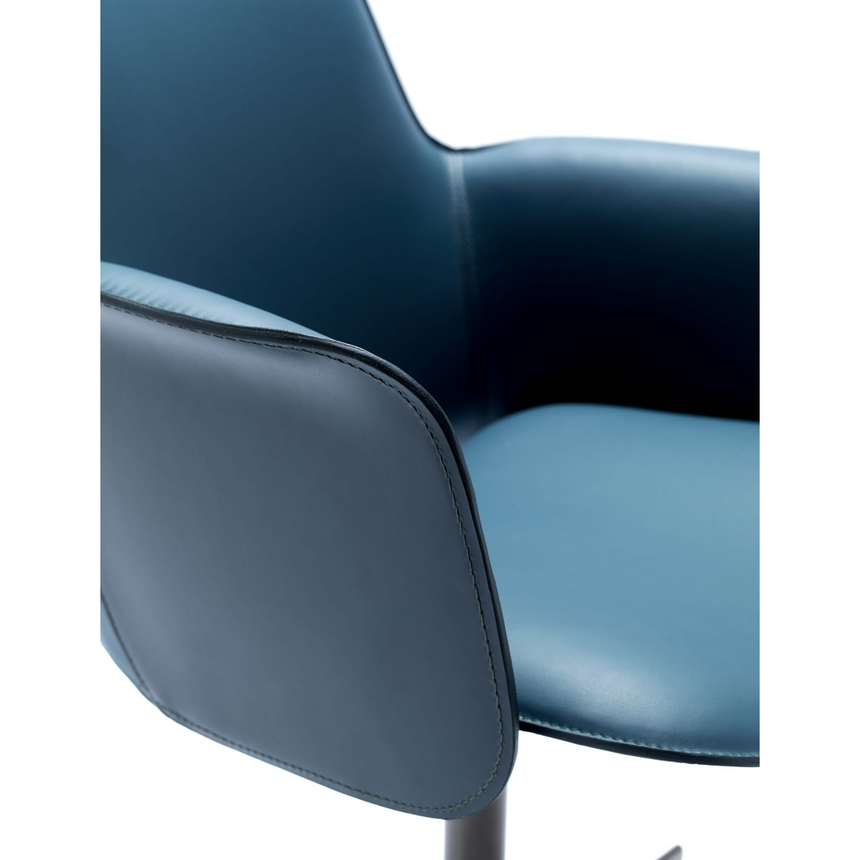 Cross-Base Swivel Armchair | Fasem Electa | Italianfurniture.com