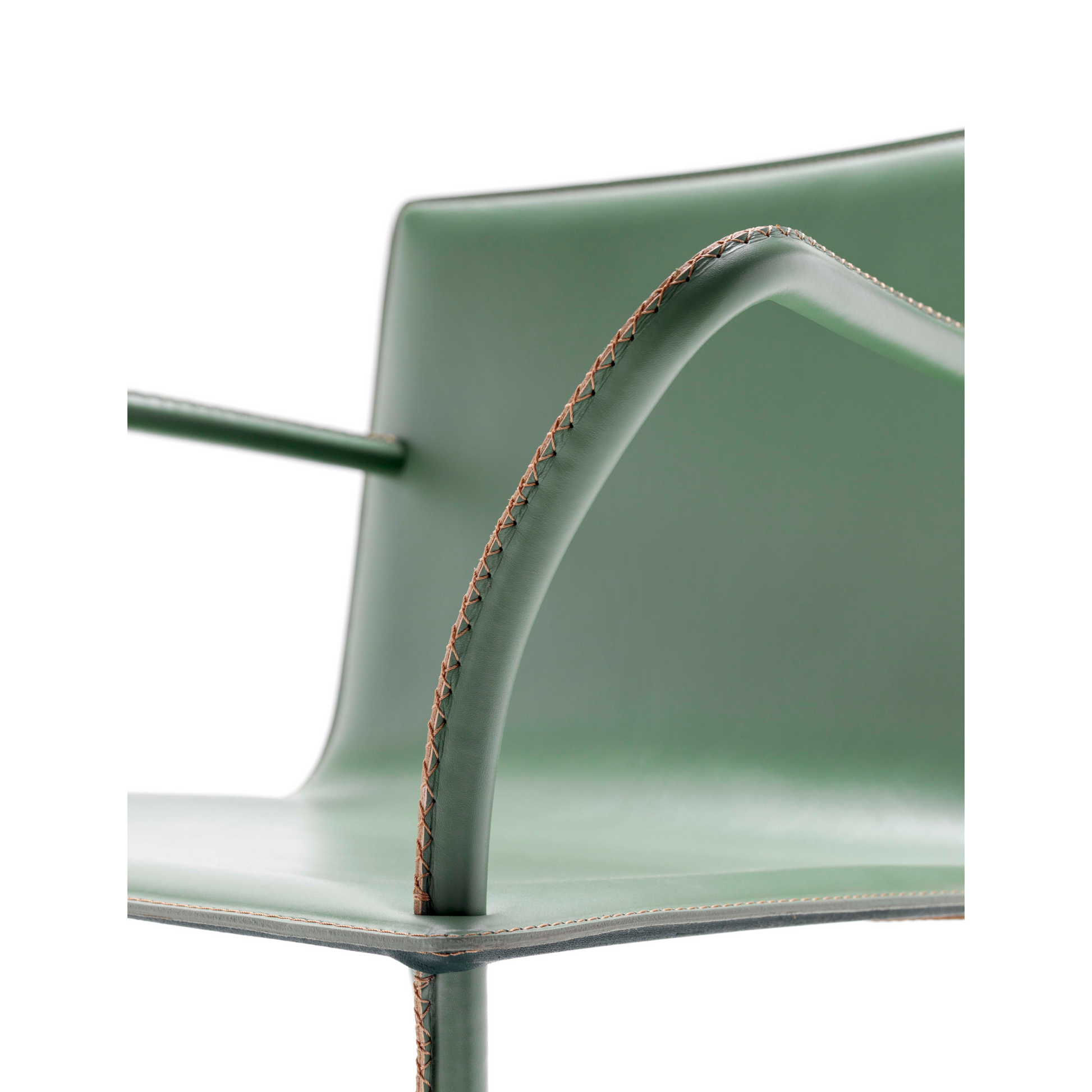 Leather Covered Dining Chair | Fasem Lys | Italianfurniture.com