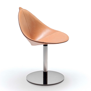 Leather Swivel Dining Chair | Fasem Fiorile | Italianfurniture.com