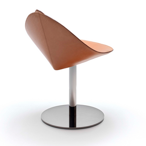 Leather Swivel Dining Chair | Fasem Fiorile | Italianfurniture.com