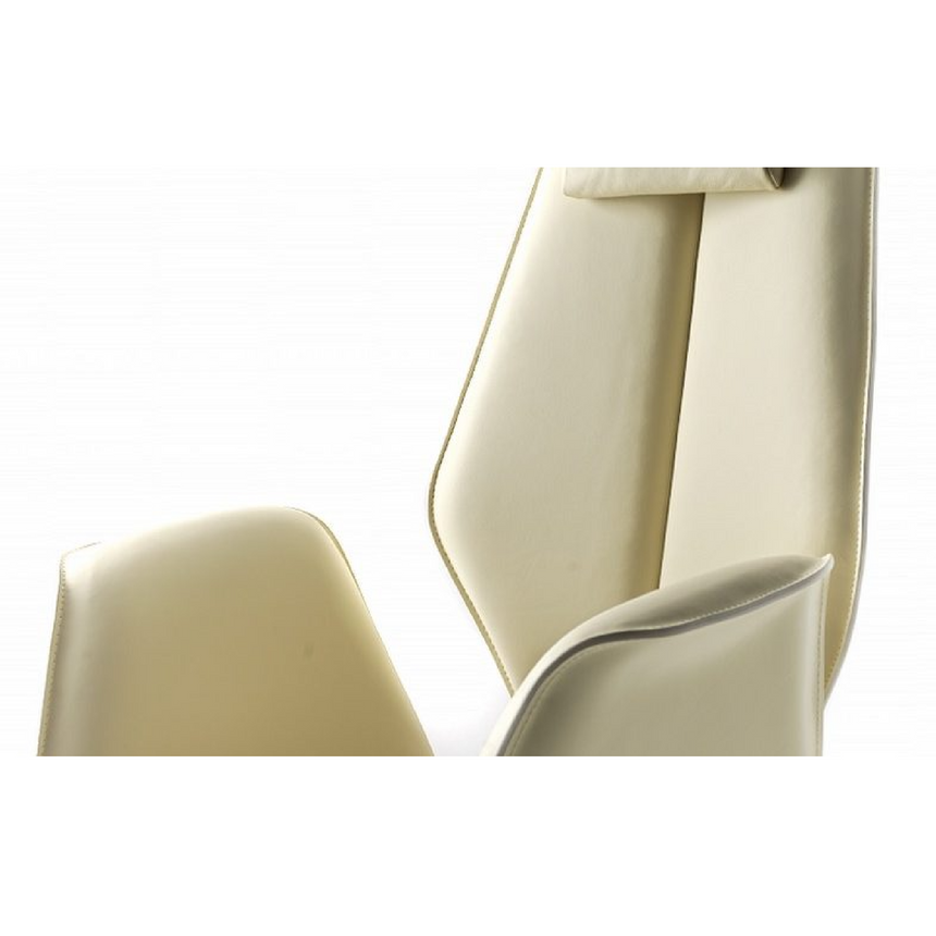 High-Back Wheeled Executive Chair | Fasem Fosca | Italianfurniture.com