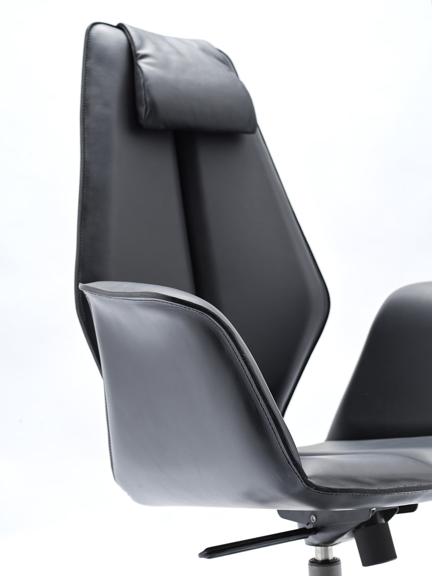 High-Back Wheeled Executive Chair | Fasem Fosca | Italianfurniture.com