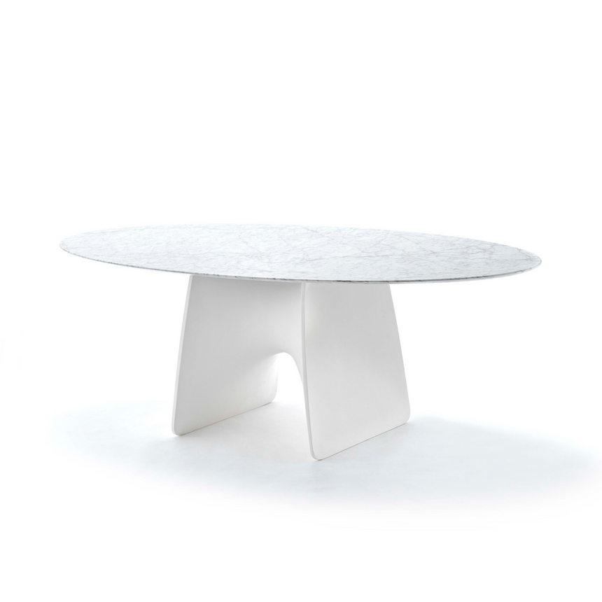 Stone Top Round Dining Table | Fasem Lux | Italianfurniture.com