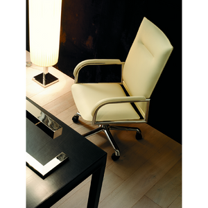 Five-Spoke Wheeled Executive Chair | Fasem Norman | ItalianFurniture.com