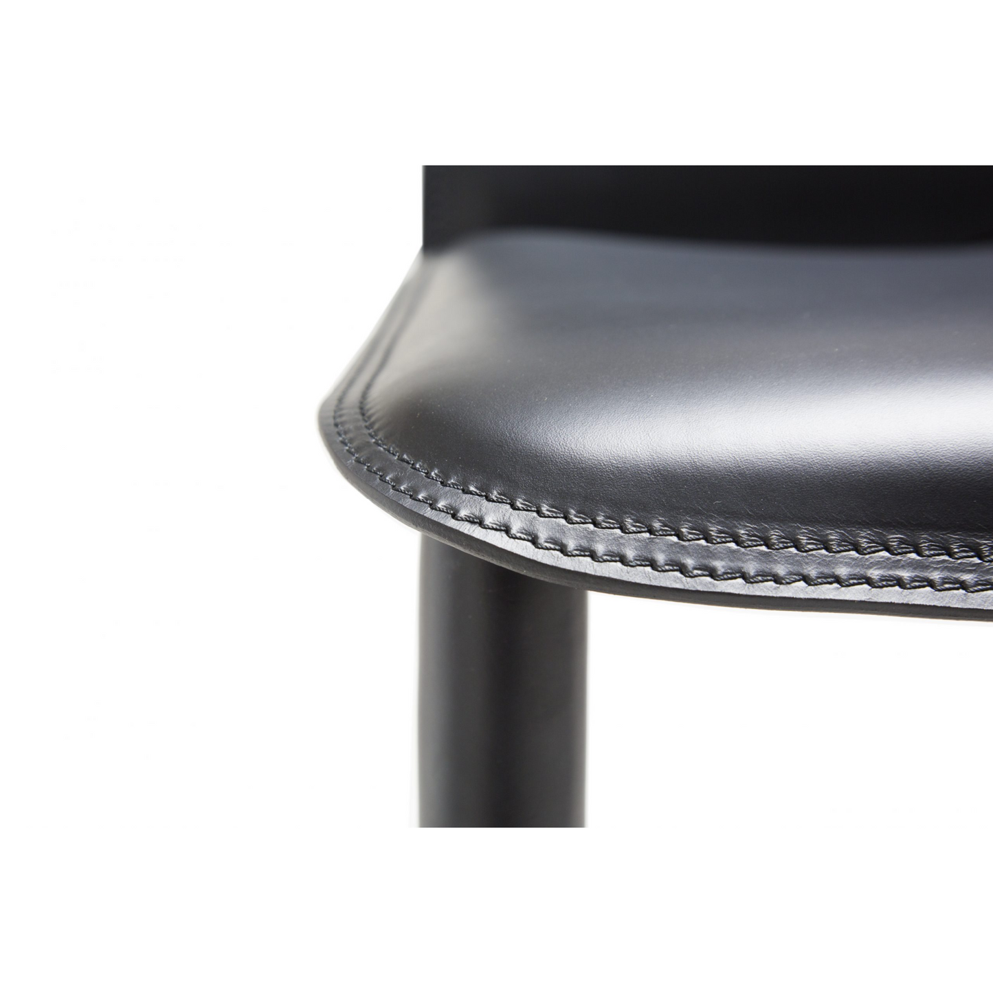 Leather Covered Bar Stool | Fasem Relaix | ItalianFurniture.com