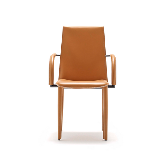 Leather Modern Dining Armchair | Fasem Relaix P | Italianfurniture.com