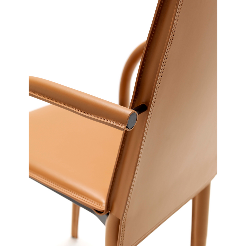 Leather Modern Dining Armchair | Fasem Relaix P | Italianfurniture.com