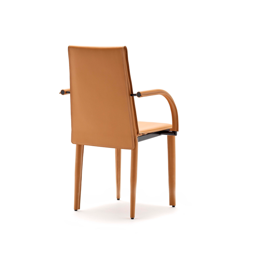 Leather Modern Dining Armchair | Fasem Relaix P | Italianfurniture.com