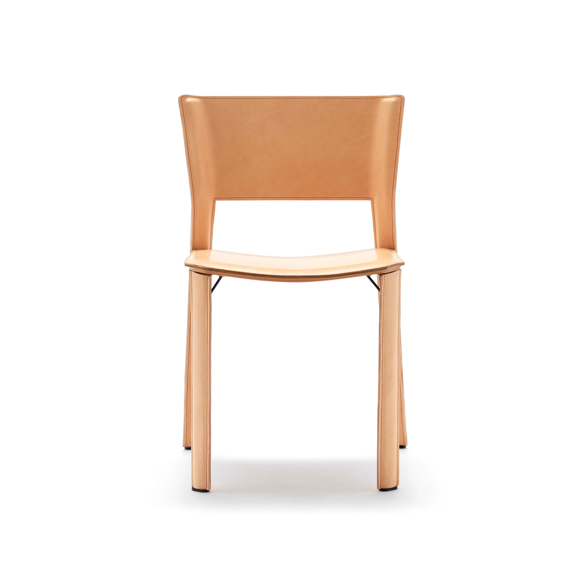 Leather Cut-Out Dining Chair  | Fasem S91 | ItalianFurniture.com