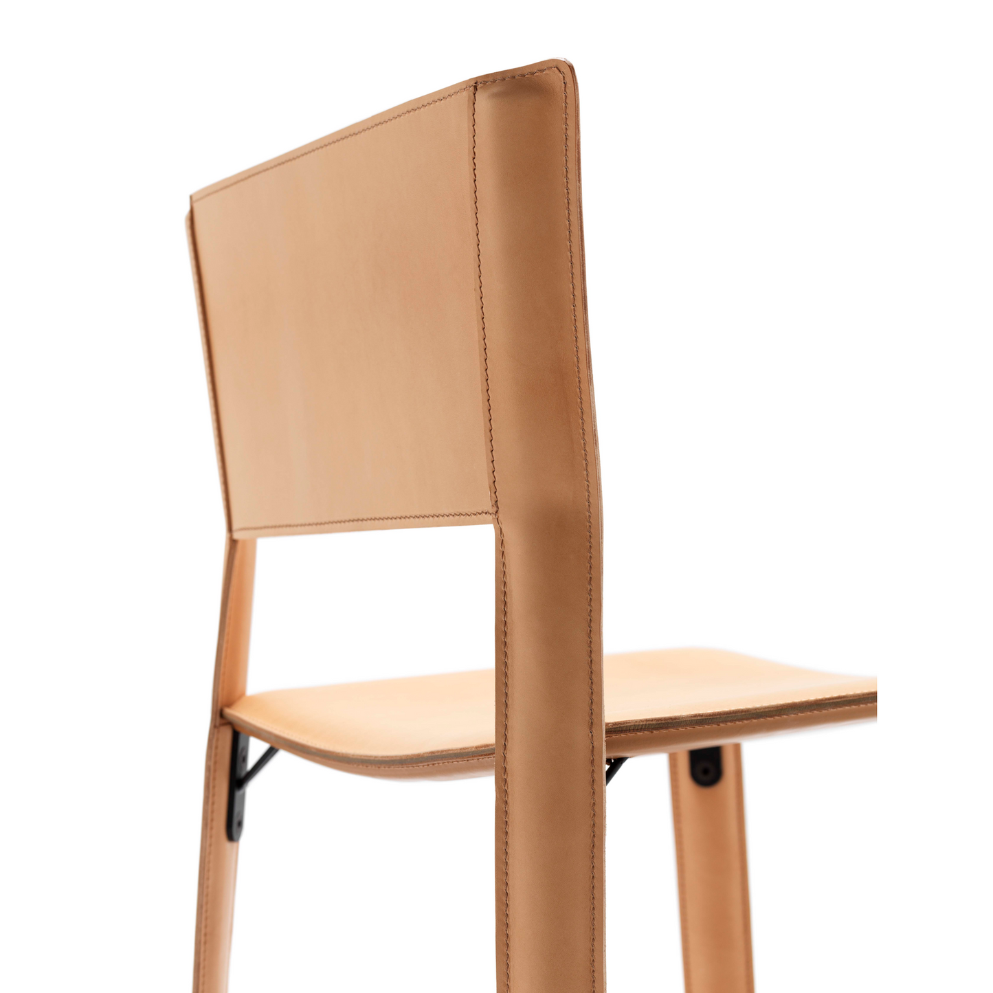 Leather Cut-Out Dining Chair  | Fasem S91 | ItalianFurniture.com