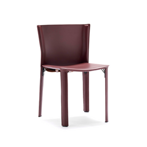 Leather Padded Dining Chair | Fasem S92 | ItalianFurniture.com