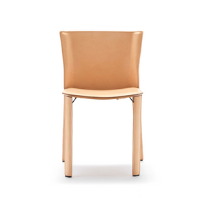 Leather Padded Dining Chair | Fasem S92 | ItalianFurniture.com