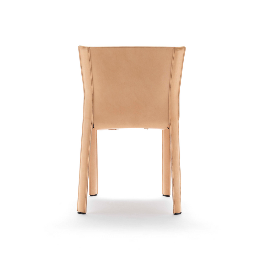 Leather Padded Dining Chair | Fasem S92 | ItalianFurniture.com