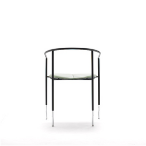 Curved Steel Dining Armchair | Fasem Tecla | ItalianFurniture.com