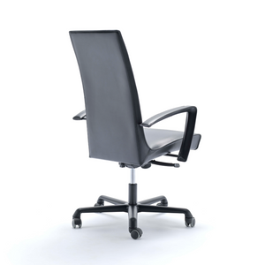 Padded Leather Swivel Office Chair | Fasem Tresor | Italianfurniture.com