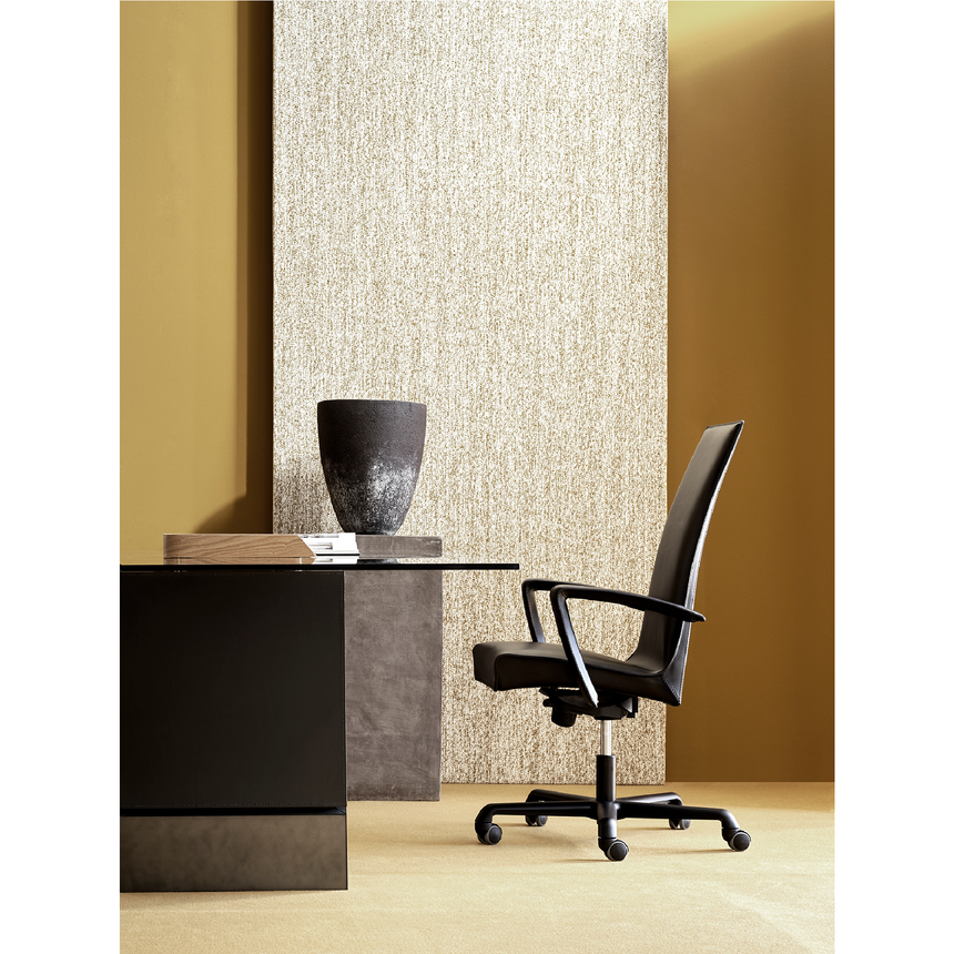 Padded Leather Swivel Office Chair | Fasem Tresor | Italianfurniture.com