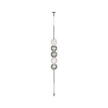 Glass Spheres Pendant Lamp Plug-In | Venini Abaco | Italianfurniture.com