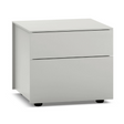 Scratch-Resistant 2-Drawer Nightstand | Flou Juta | Italianfurniture.com