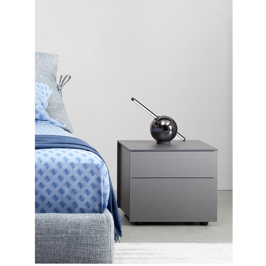 Scratch-Resistant 2-Drawer Nightstand | Flou Juta | Italianfurniture.com