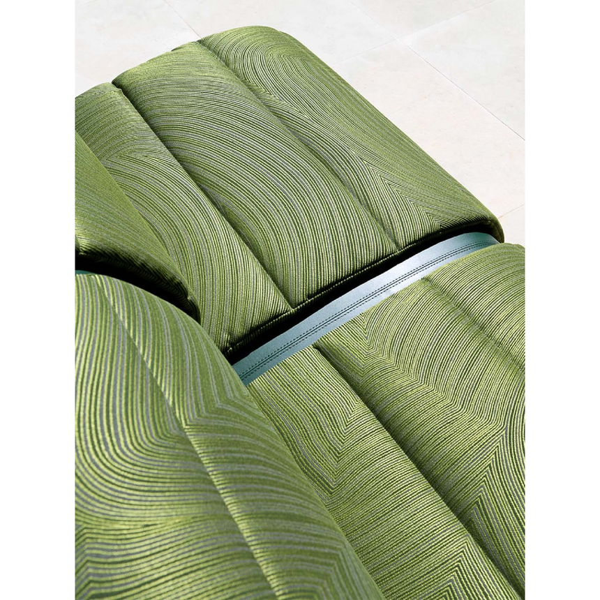 Curved Outdoor 2-Seater Sofa | Flou Flora | Italianfurniture.com