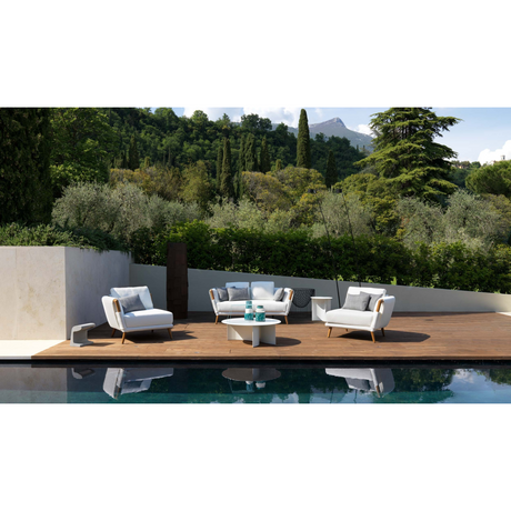 Iroko 2-Seater Outdoor Sofa | Flou Gaudi | Italianfurniture.com