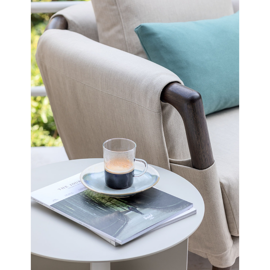 Iroko Wood Outdoor Armchair | Flou Gaudi | Italianfurniture.com