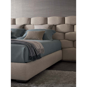 Woven Design King Bed | Flou Majal | Italianfurniture.com