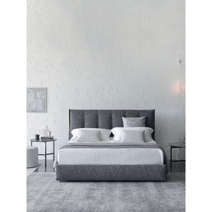 Quilted Slimline Queen Bed | Flou Koi | Italianfurniture.com