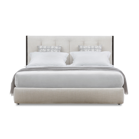 Quilted Slimline Queen Bed | Flou Koi | Italianfurniture.com