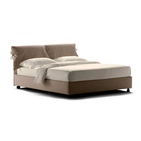 Removable Cover Reclining Queen Bed | Flou Nathalie | Italianfurniture.com