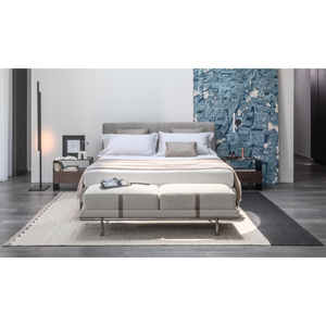 Matte Burnished Bed | Flou Icon | Italianfurniture.com