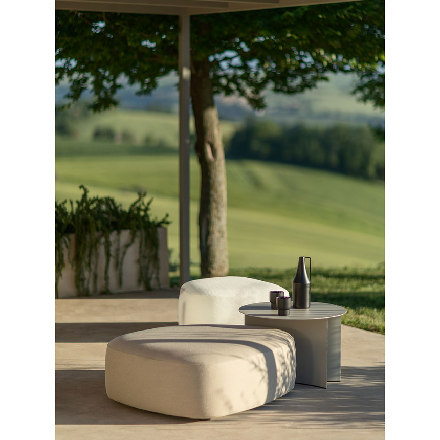 Irregular-Shaped Outdoor Pouf | Flou Pierre | Italianfurniture.com