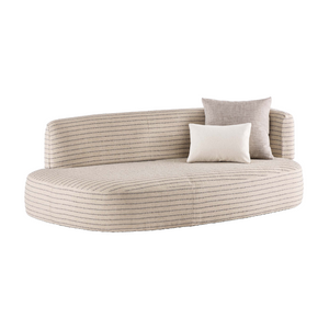 Curved Upholstered Sofa | Flou Pierre | Italianfurniture.com