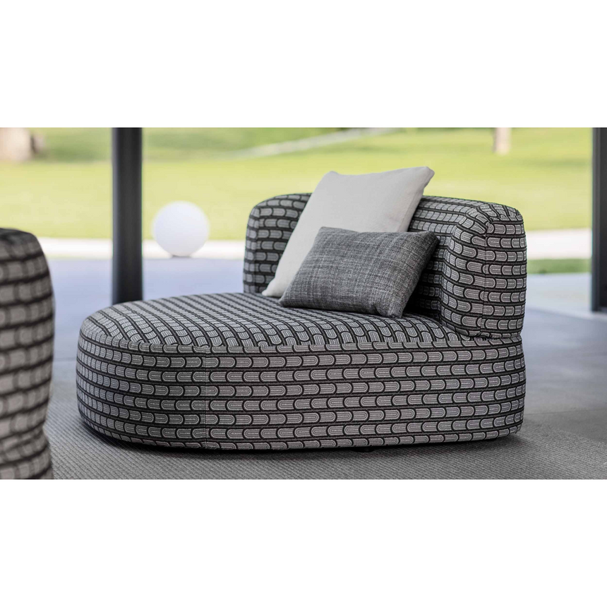 Irregular-Shaped Outdoor Sofa | Flou Pierre | Italianfurniture.com