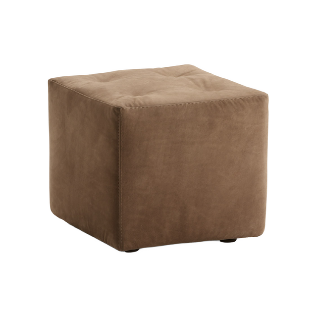 Padded Cube Pouf | Flou Iko | ItalianFurniture.com