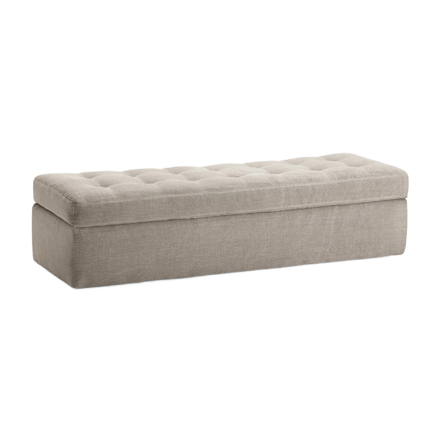 Tufted Storage Bench | Flou Iko | Italianfurniture.com