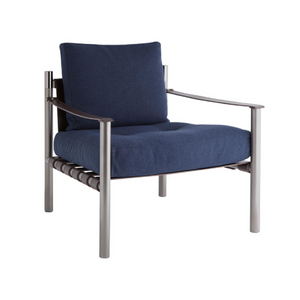 Matte Burnished Lounge Armchair | Flou Iko } Italianfurniture.com