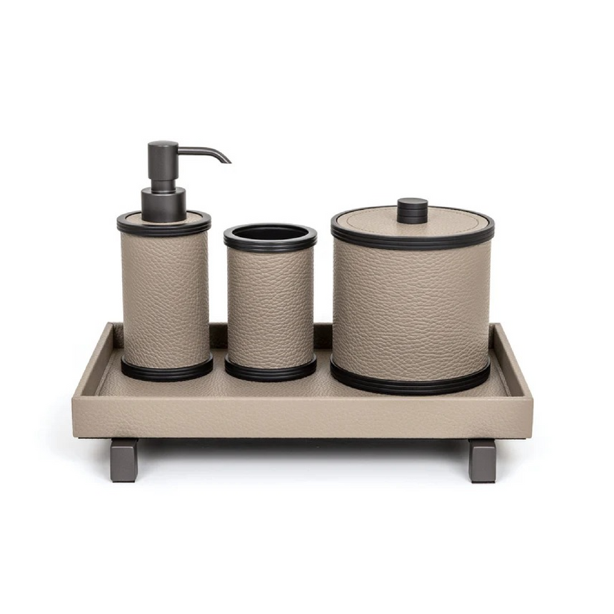 Metal Finish Bathroom Set | Pinetti Carol | Italianfurniture.com