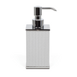 Square Leather Soap Dispenser | Pinetti Olimpia | Italianfurniture.com
