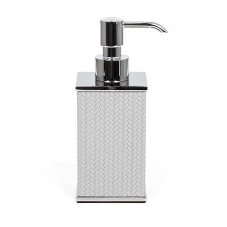 Square Leather Soap Dispenser | Pinetti Olimpia | Italianfurniture.com