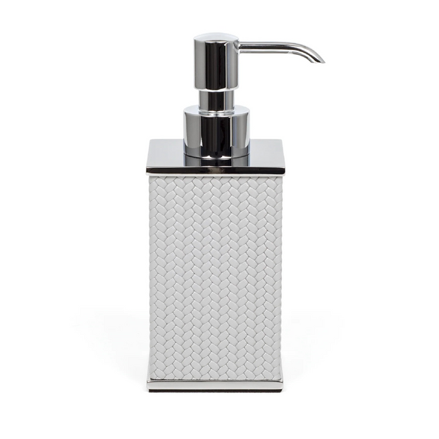 Square Leather Soap Dispenser | Pinetti Olimpia | Italianfurniture.com
