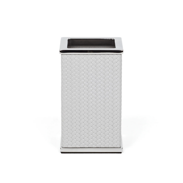 Square Leather Toothbrush Holder | Pinetti Olimpia | Italianfurniture.com