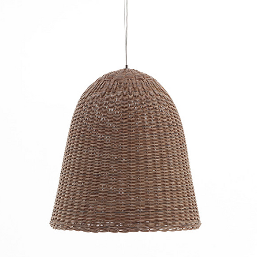 Hand-Woven Wicker Pendant Lamp | Gervasoni Bell | ItalianFurniture.com
