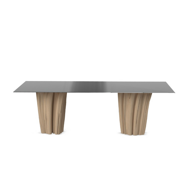 Tree Trunk Base Dining Table | Gervasoni Brick | Italianfurniture.com