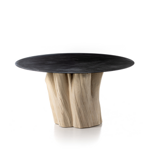 Tree Trunk Base Dining Table | Gervasoni Brick | Italianfurniture.com