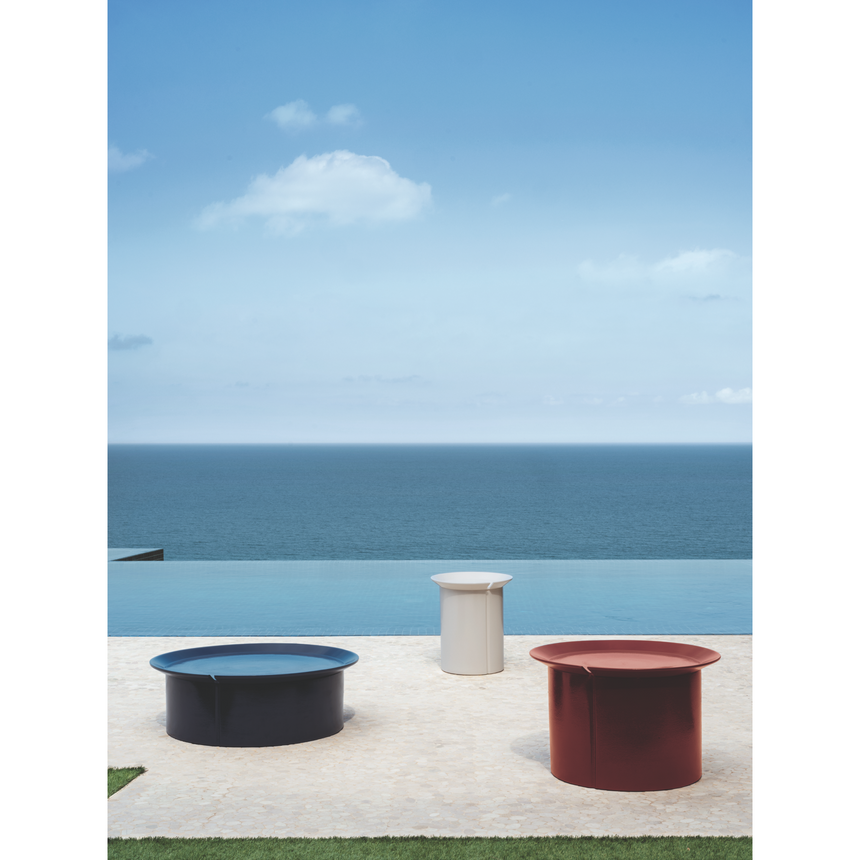 Round Millgres Side Tables | Gervasoni Brise | ItalianFurniture.com
