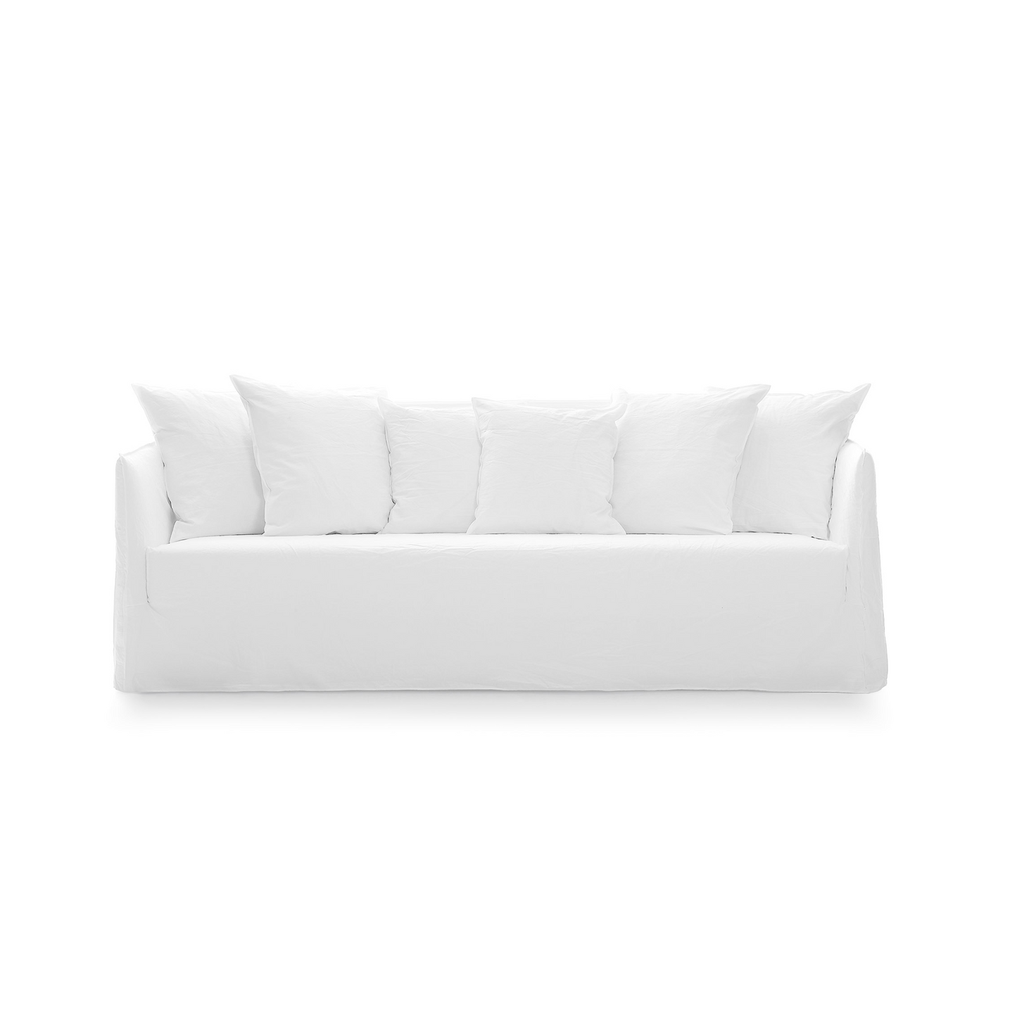 Natural White Lino Sofa | Gervasoni Ghost | ItalianFurniture.com
